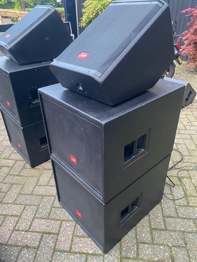 Lem speakers hercules 12 stuks, Audio, Tv en Foto, Luidsprekers, Gebruikt, Overige typen, 120 watt of meer, Ophalen