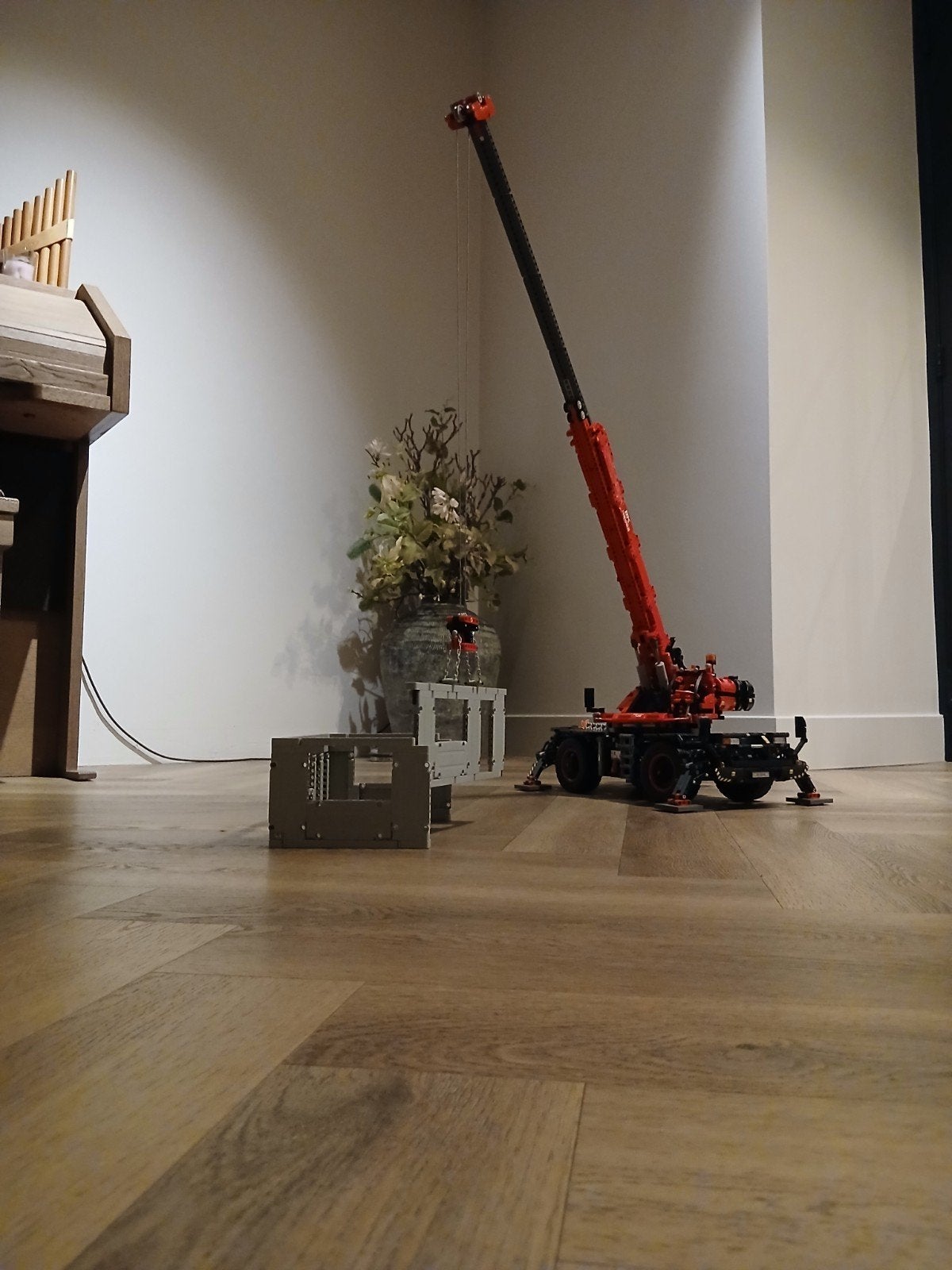 Lego Technic Kraanwagen 42082, Ophalen of Verzenden, Zo goed als nieuw, Overige merken