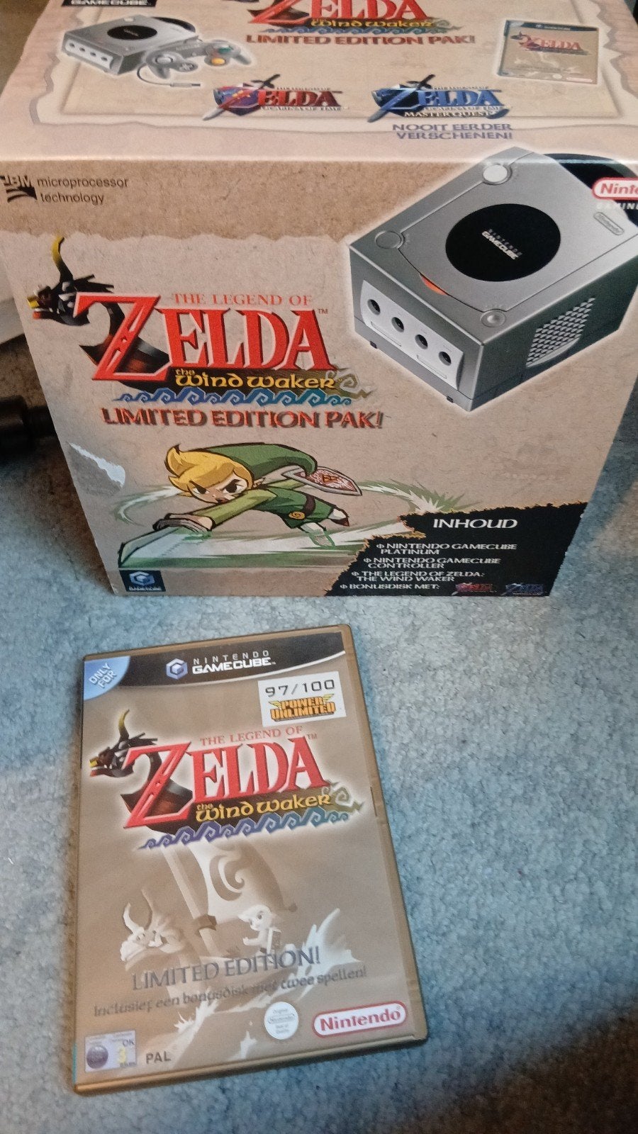 Nintendo GameCube The windwaker zelda editie compleet, Spelcomputers en Games, Games | Nintendo GameCube, Ophalen of Verzenden