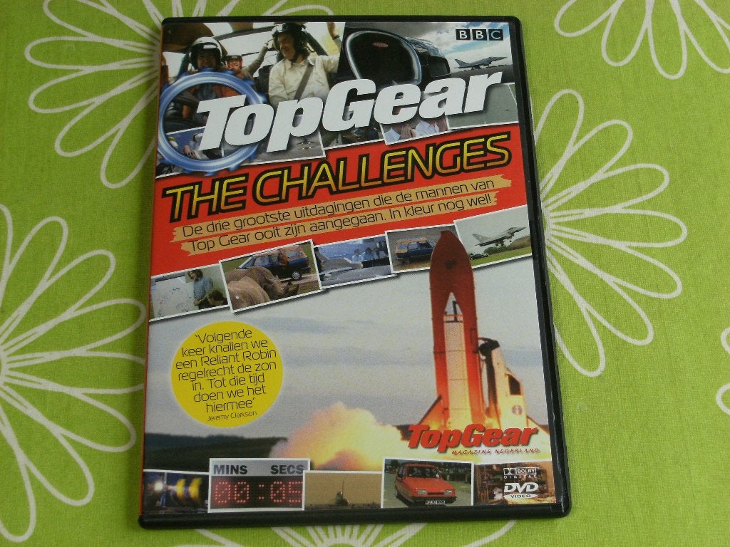 DVD Top Gear - The Challenges, Cd's en Dvd's, Dvd's | Tv en Series, Alle leeftijden, Ophalen of Verzenden, Zo goed als nieuw, Overige genres