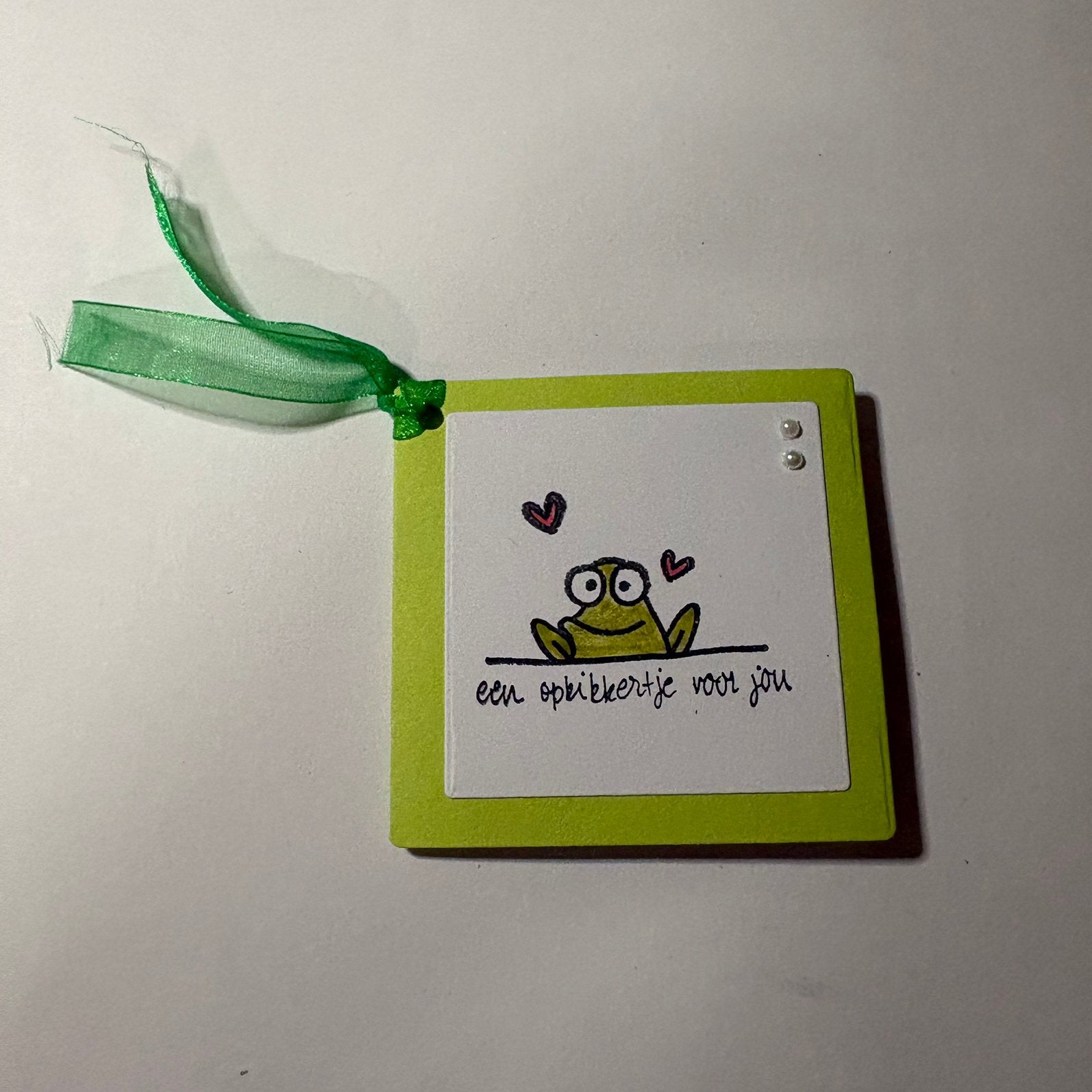 Mini label kaartje marianne design opkikkertje 2, Ophalen of Verzenden, Zo goed als nieuw, Overige thema's