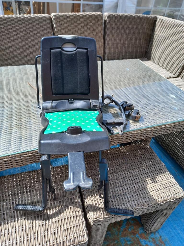 Kinderzitje bobike, Fietsen en Brommers, Fietsaccessoires | Fietsstoeltjes, Achterzitje, Bobike, Ophalen, 15 t/m 25 kg
