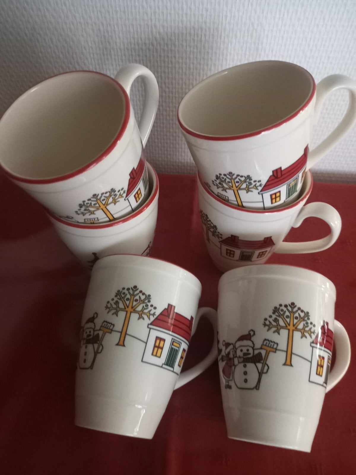 Wedgwood Winsor Christmas, Ophalen, Nieuw, Wedgwood, Kop(pen) en/of Schotel(s)