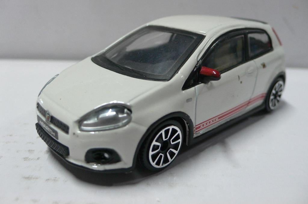 fiat grande punto abarth - burago   1/43, Verzenden, Nieuw, Auto, Overige merken