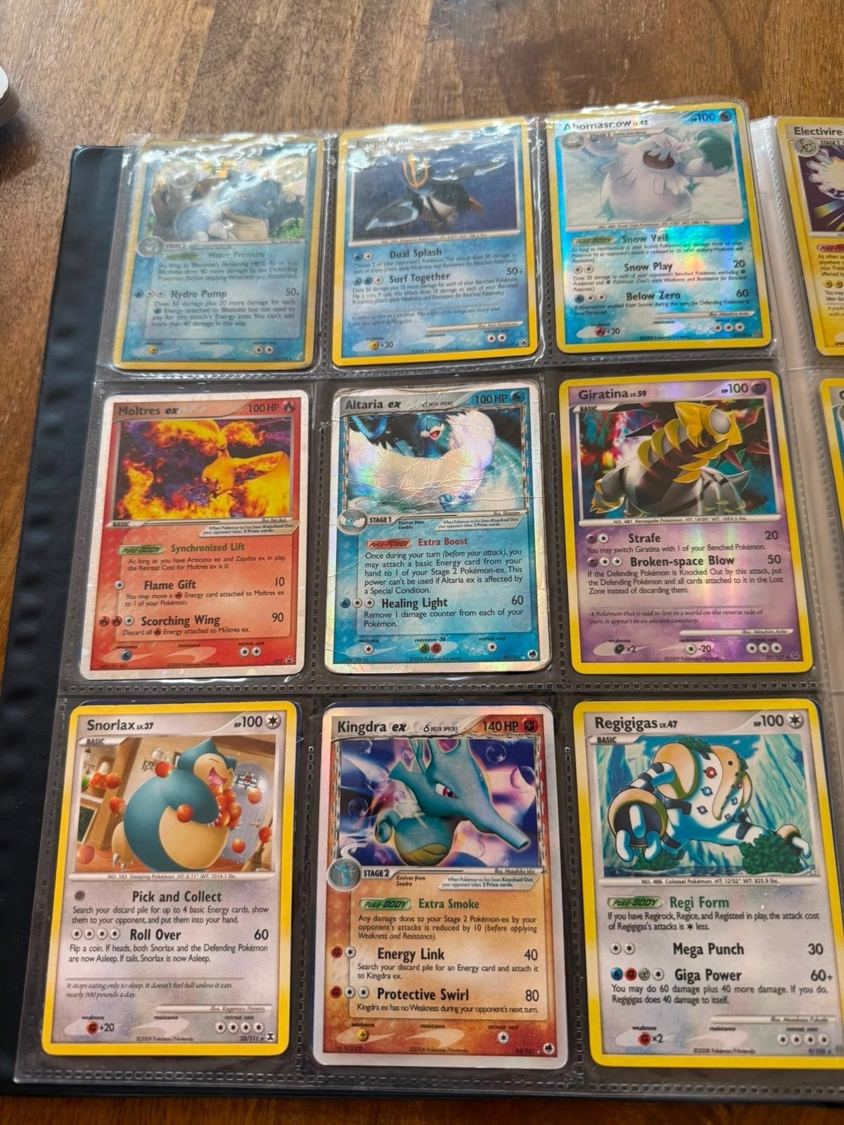 Grote collectie Pokémon kaarten in map, Ophalen of Verzenden, Zo goed als nieuw, Meerdere kaarten