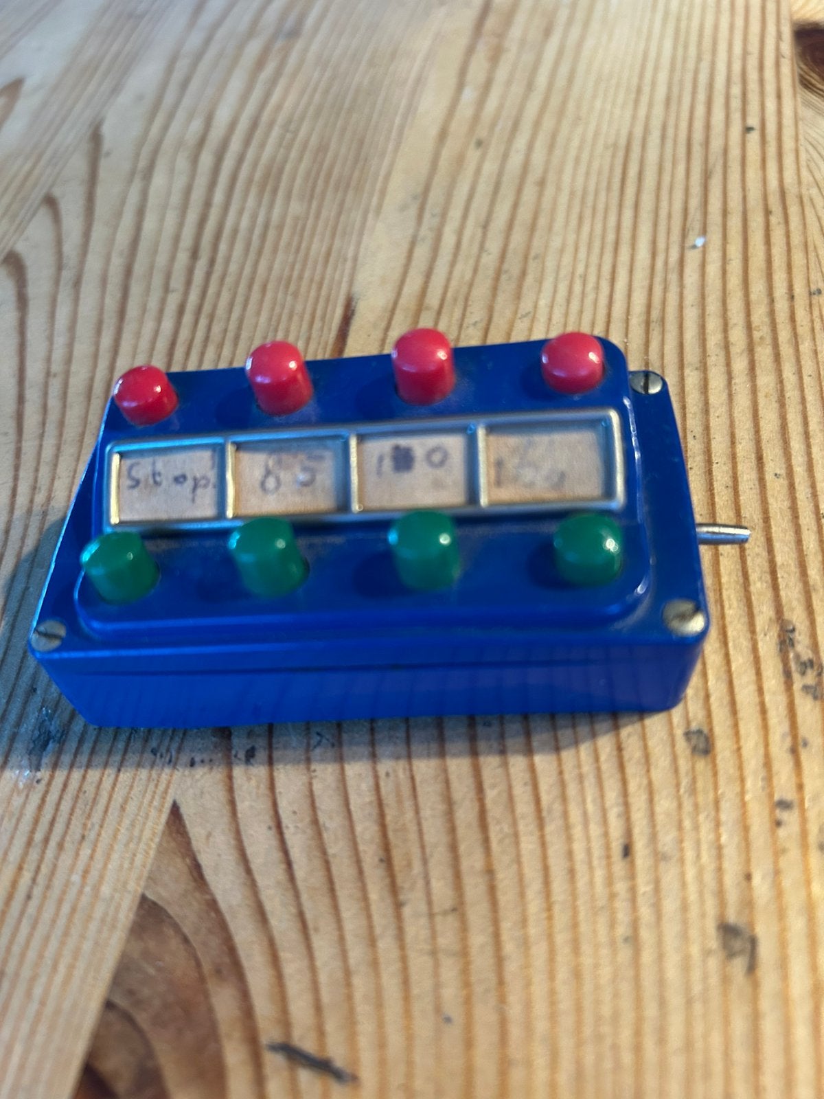 Elektrisch schakelkastje voor treinen, Ophalen of Verzenden, Gebruikt, Wisselstroom, Märklin