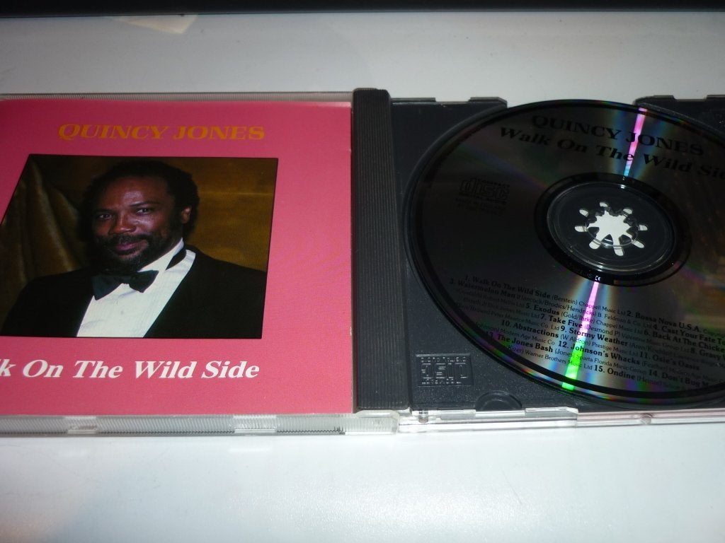 Quincy Jones - Walk On The Wild Side CD, Gebruikt, Ophalen of Verzenden, Jazz, Album