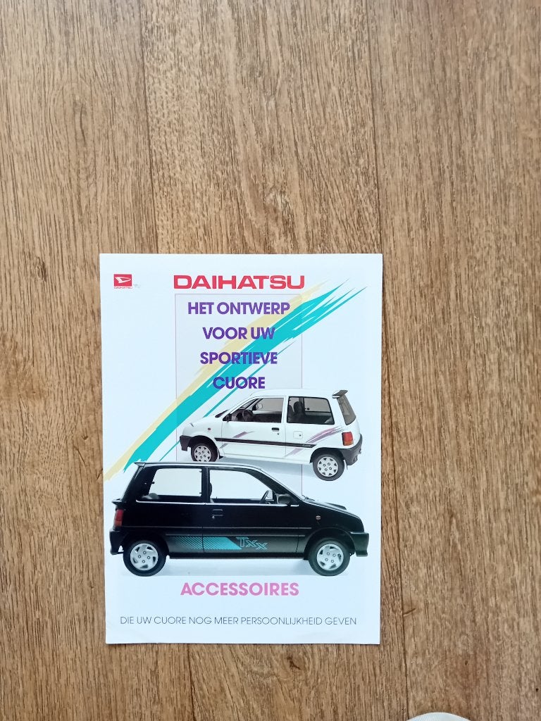 Folder - DAIHATSU, Ophalen, Zo goed als nieuw, Overige merken