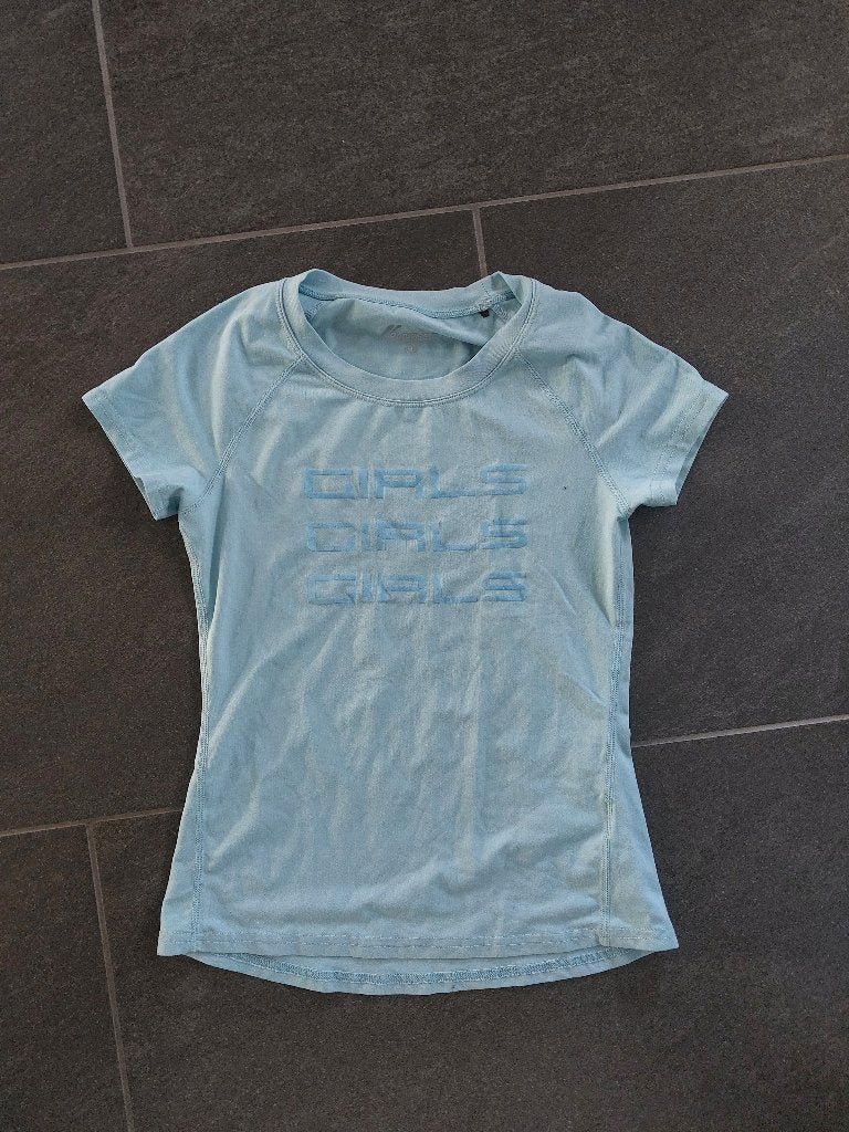 Blauw sportshirt maat 140 Panther, Kinderen en Baby's, Gebruikt, Meisje, Sport- of Zwemkleding, Ophalen of Verzenden