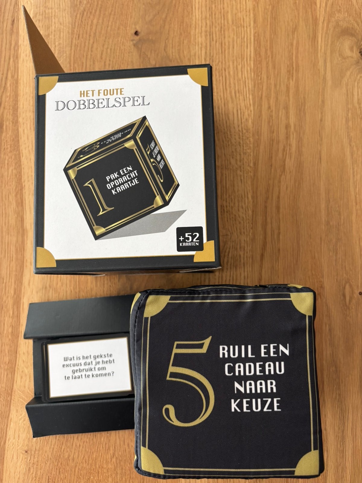 Het foute dobbelspel, Hobby en Vrije tijd, Gezelschapsspellen | Bordspellen, Ophalen of Verzenden, Nieuw