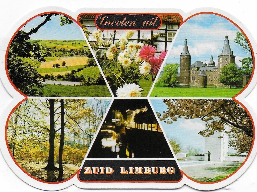 Zuid limburg Ongelopen Ansichtkaart ( B5113), Ophalen of Verzenden, 1980 tot heden, Ongelopen, Limburg