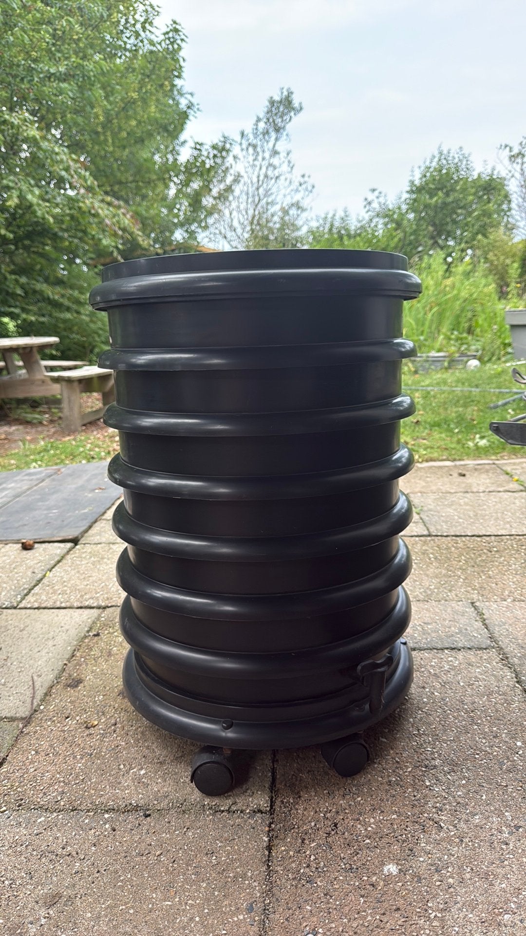 Wormbox, wormentoren, wormenhotel, wormenbak, Ophalen, Potgrond