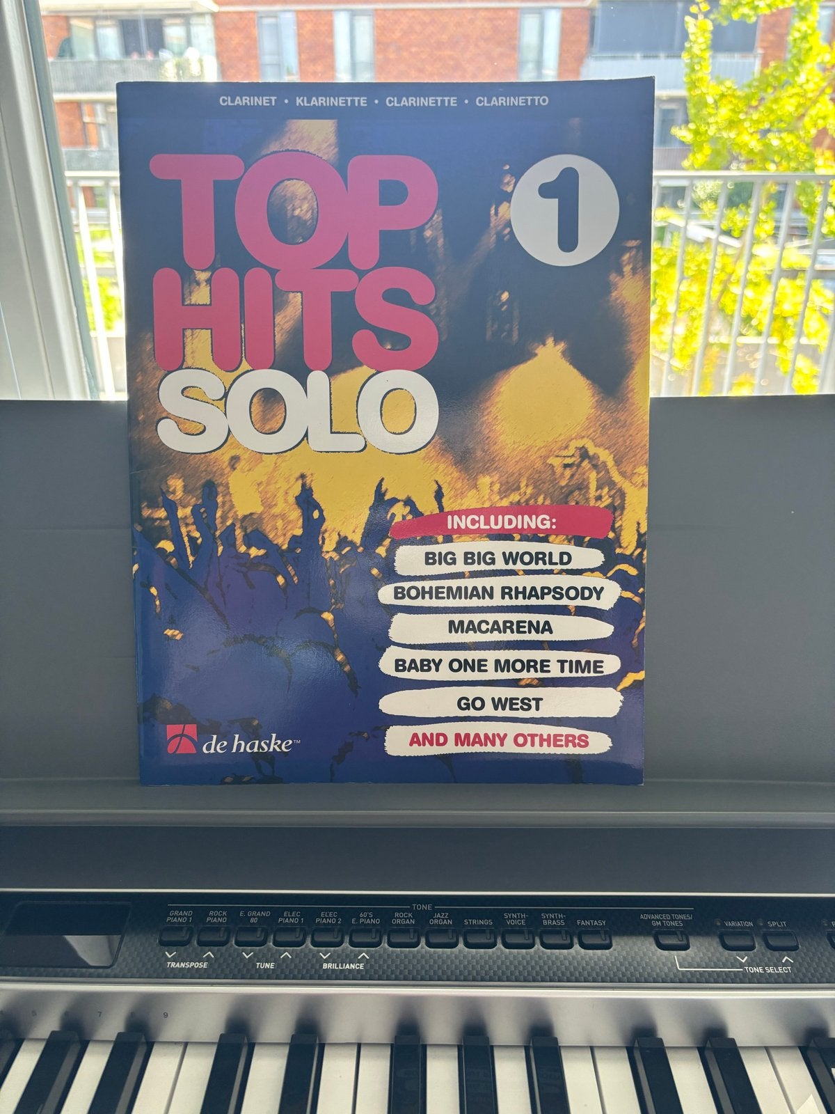 Top Hits Solo 1 - Klarinet bladmuziek, Muziek en Instrumenten, Bladmuziek, Ophalen of Verzenden, Zo goed als nieuw, Klarinet, Thema