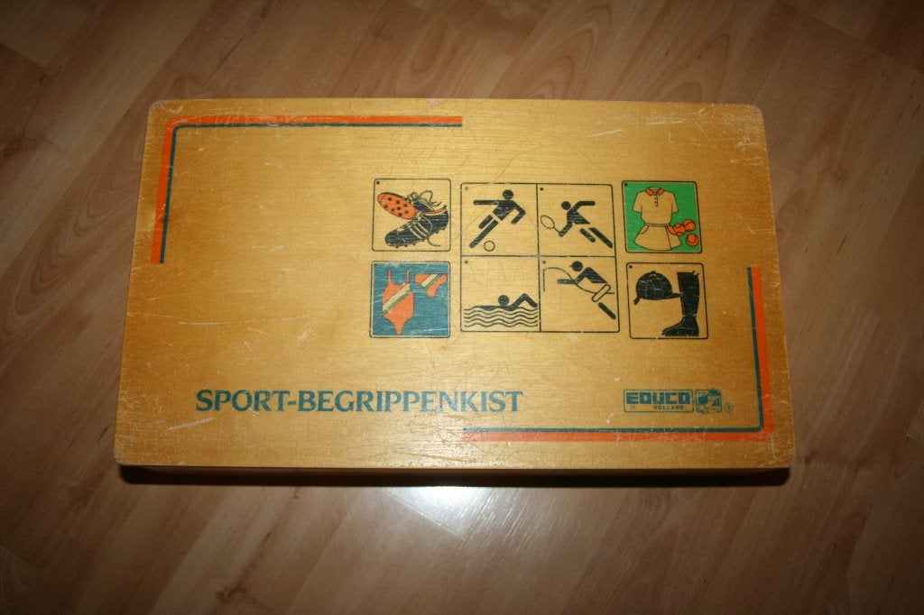 Educo sportbegrippen kist, Ophalen of Verzenden, Gebruikt