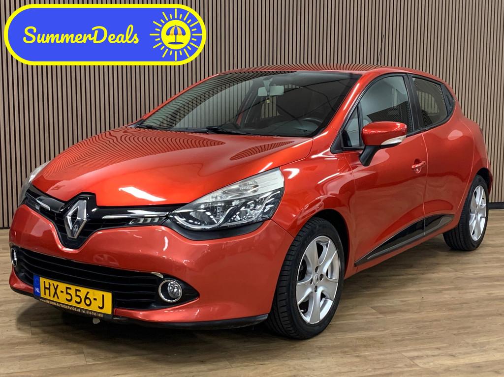 Renault Clio 0.9 TCe Dynamique|Navigatie|Airco|, Voorwielaandrijving, Stof, Zwart, 540 kg