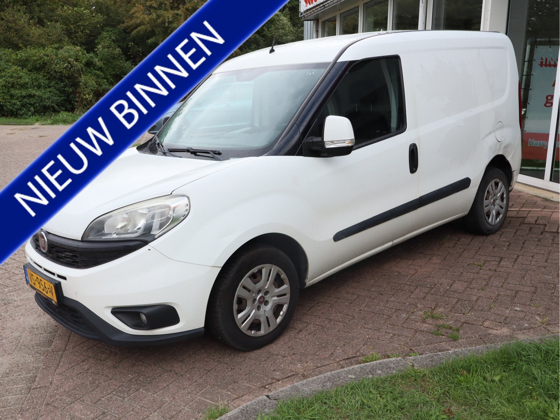 Fiat Doblò Cargo 1.3 MJ L1H1 SX Airco! Km Stand Nap!, Voorwielaandrijving, Euro 5, Stof, Gebruikt