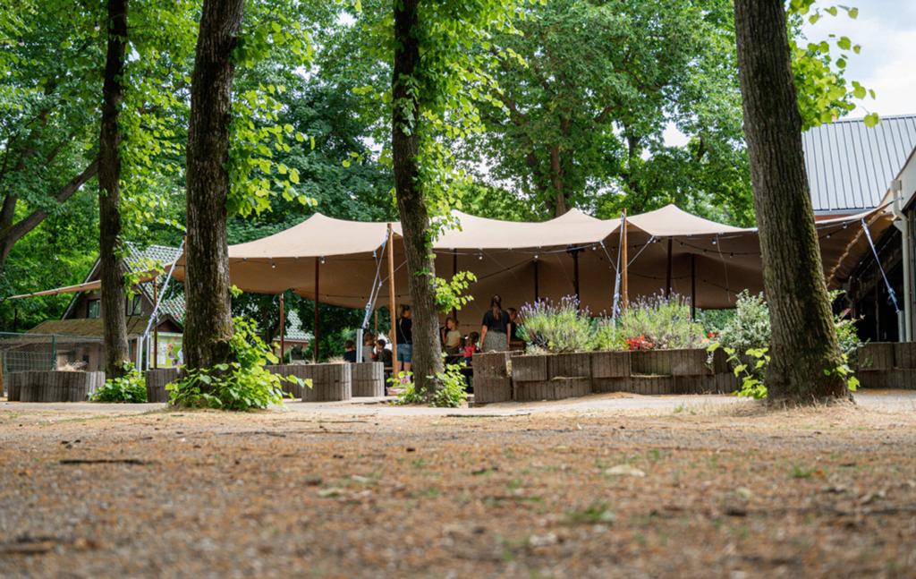 Te huur professionele nieuwe Stretchtent 7,5 X 10 meter, Ophalen of Verzenden, 8 meter of meer, 6 meter of meer, Overige typen