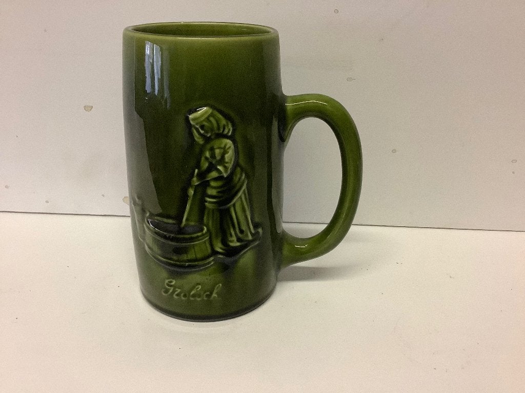 Grolsch pul groen, Ophalen of Verzenden, Gebruikt, Pul(len), Grolsch