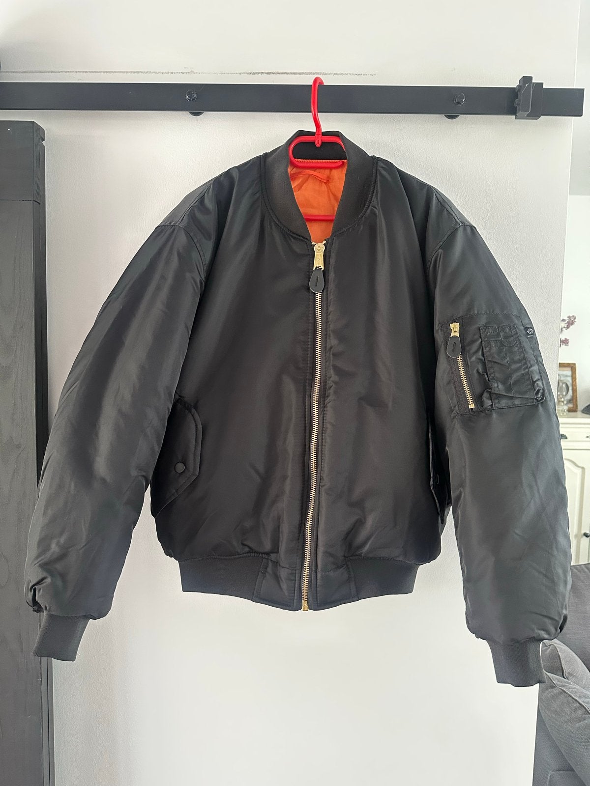 Zwarte bomberjack winter S/M, Ophalen of Verzenden, Nieuw, Maat 46 (S) of kleiner, Zwart