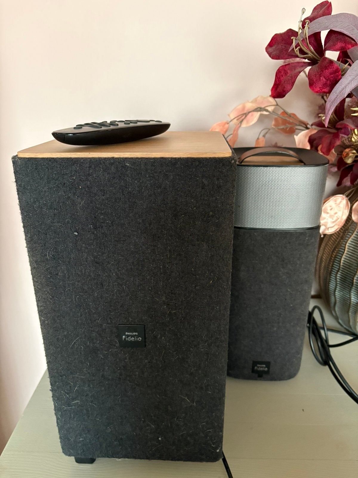 Philips Fidelio 5.1 set met afstandbediening, Ophalen of Verzenden, Minder dan 60 watt, Front, Rear of Stereo speakers, Philips