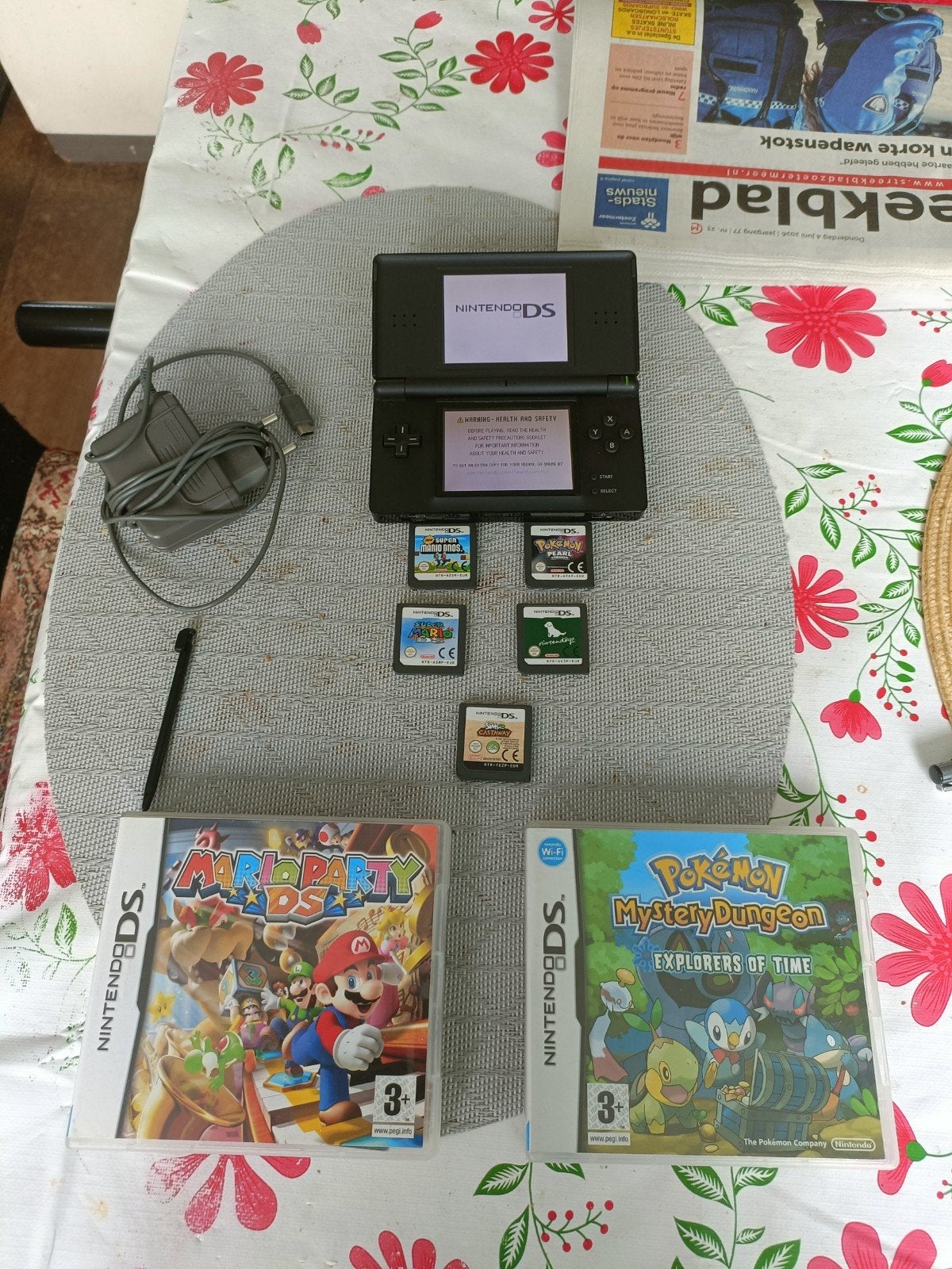 Nintendo DS Lite met games, 1 speler, Zo goed als nieuw, Vanaf 3 jaar, Ophalen