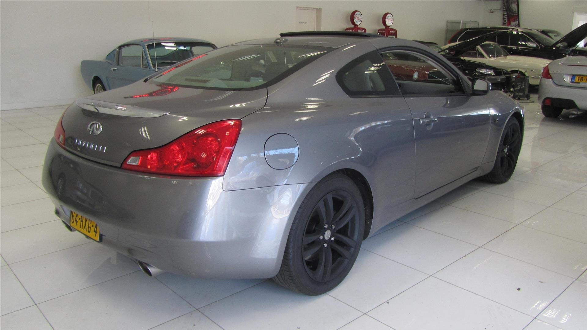 Infiniti G Coupé AUTOMAAt V6 leer achteruit Camera zeer lux, Auto's, 450 kg, Gebruikt, 750 kg, Leder