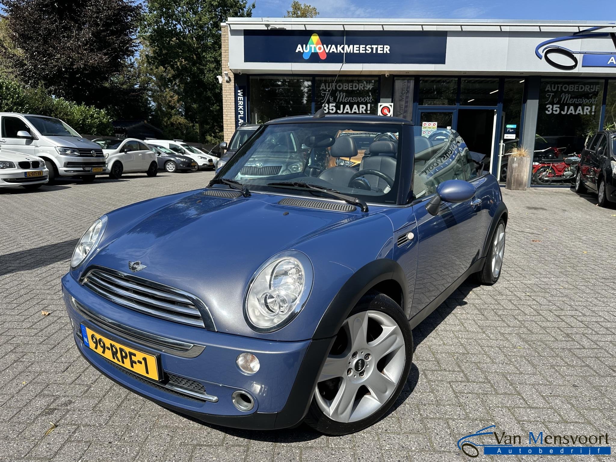 MINI Cabrio 1.6 Cooper Chili Airco|Leder|Harman-Kardon|Stoel, Auto's, Voorwielaandrijving, Gebruikt, 4 cilinders, 116 pk