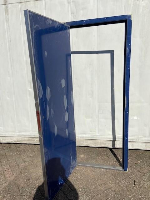 stalen deur, Ophalen, Minder dan 80 cm, Nieuw, Buitendeur