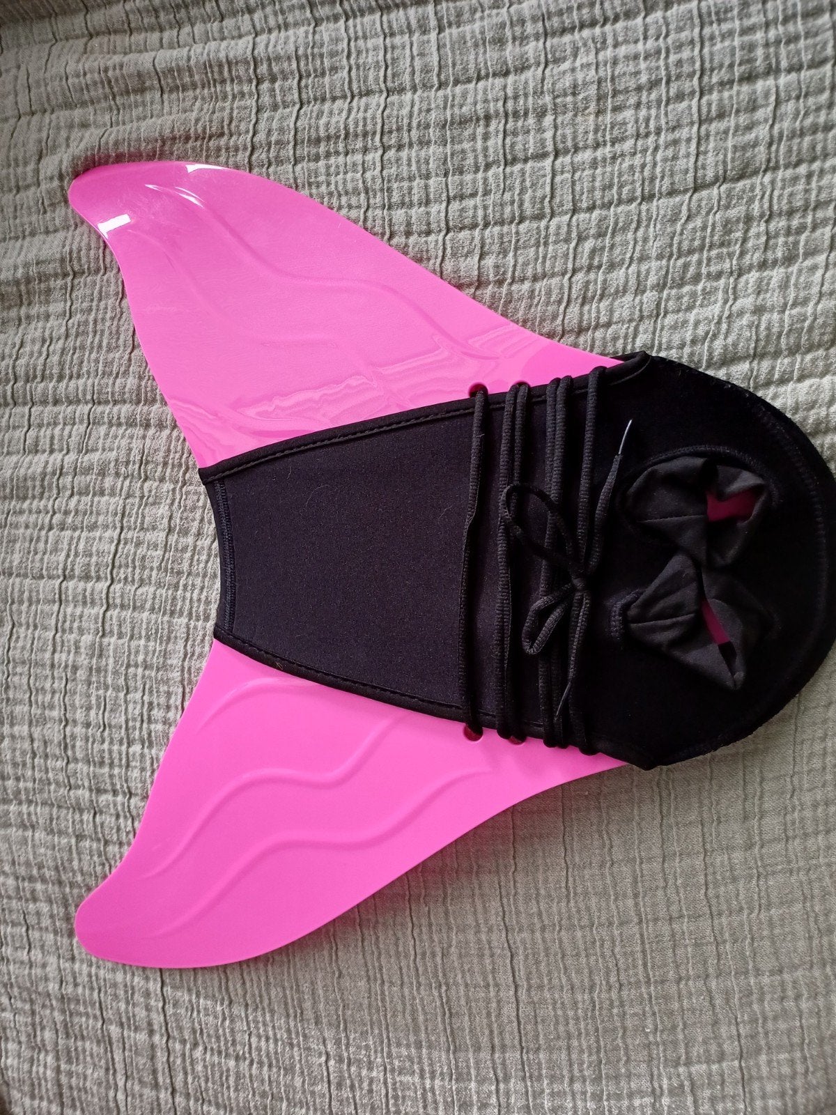 Roze zeemeermin monovin voor kind zwemmen, Watersport en Boten, Ophalen, Gebruikt, Overige typen, Met vinnen