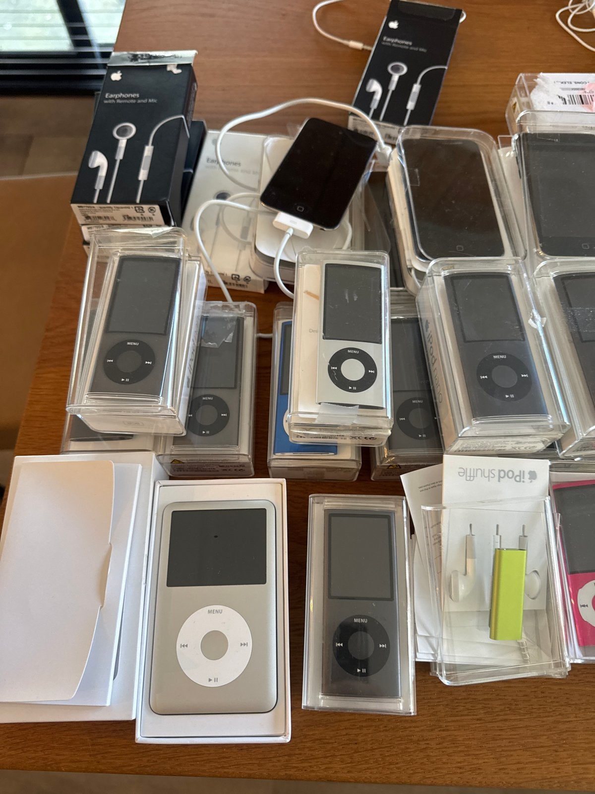 Partij van 30 iPods met accessoires - niet nagekeken, Ophalen of Verzenden, Gebruikt