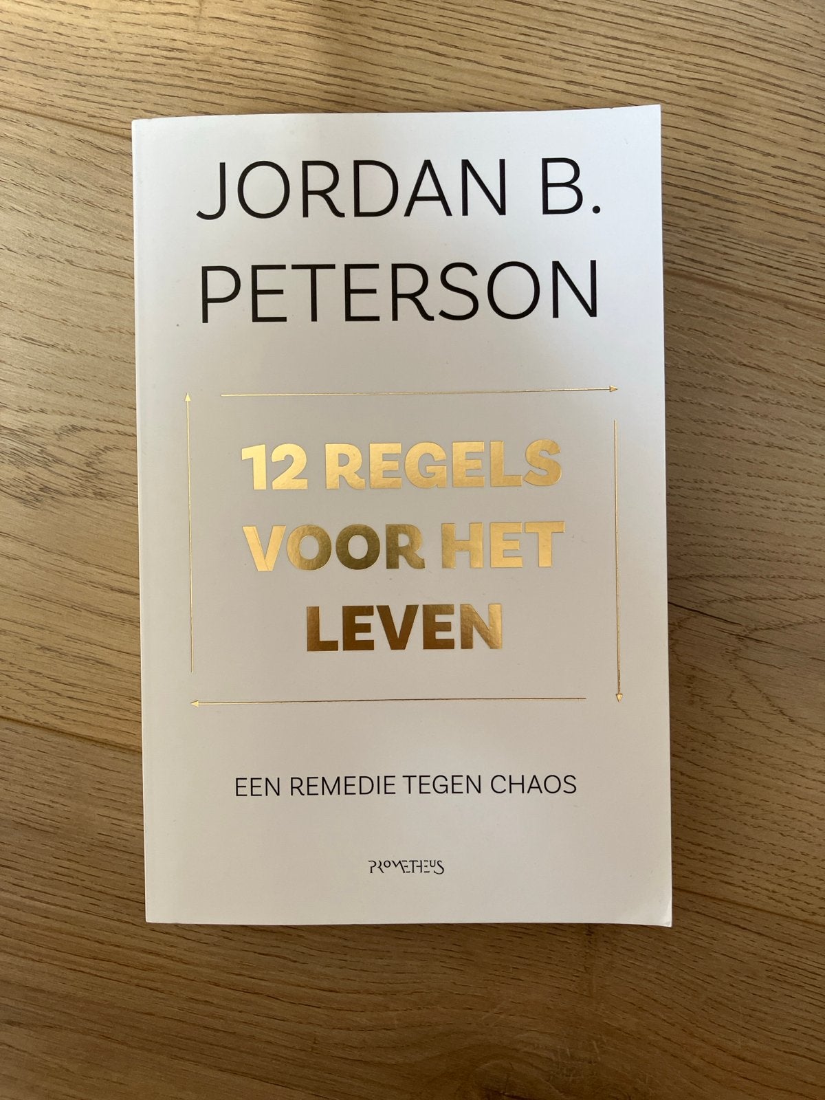 12 Regels voor het Leven - Jordan B. Peterson (Nieuw), Ophalen of Verzenden, Nieuw, Nederland