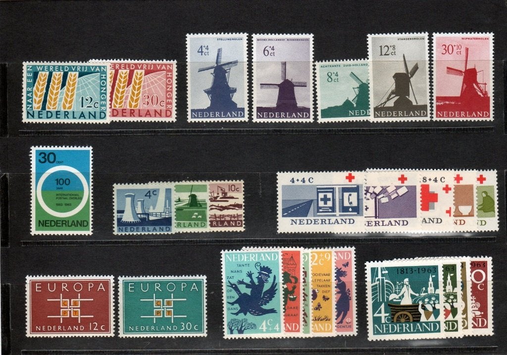 Jaargang 1963 postfris, Ophalen of Verzenden, Na 1940, Postfris