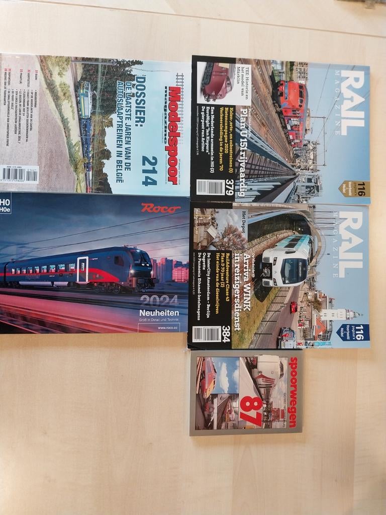 Modelspoor en Rail Magazine Tijdschriften en Catalogus, Hobby en Vrije tijd, Modeltreinen | H0, Ophalen of Verzenden, Gelijkstroom of Wisselstroom