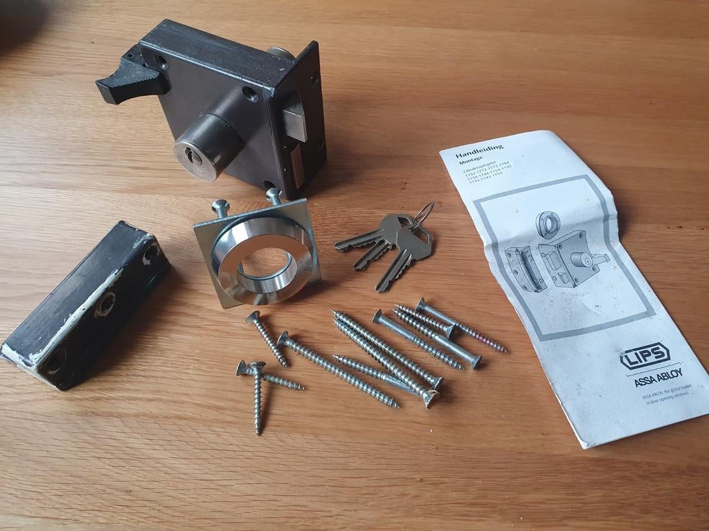 Lips assa abloy deurslot, Doe-het-zelf en Verbouw, Hang- en Sluitwerk, Ophalen of Verzenden, Slot