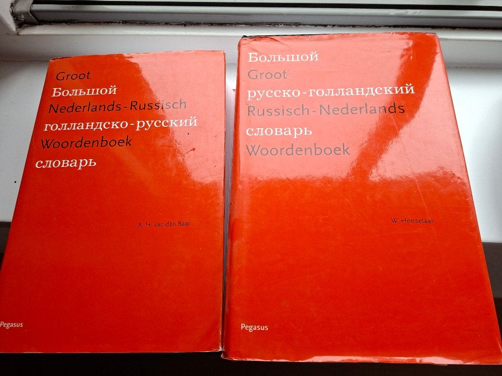 Groot Russisch-Nederlands en Nederlands-Russisch Woordenboek, Boeken, Woordenboeken, Gelezen, Diverse auteurs, Ophalen of Verzenden