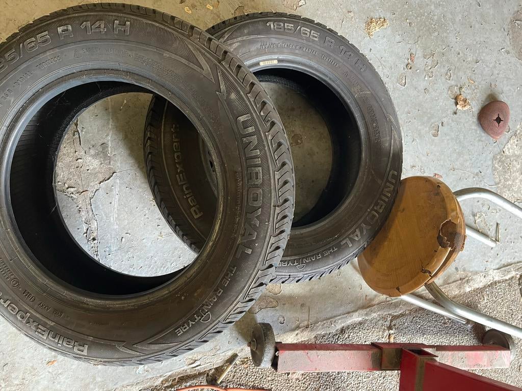 Uniroyal RainExpert 185/65 R14 H zomerbanden, Ophalen of Verzenden, Gebruikt