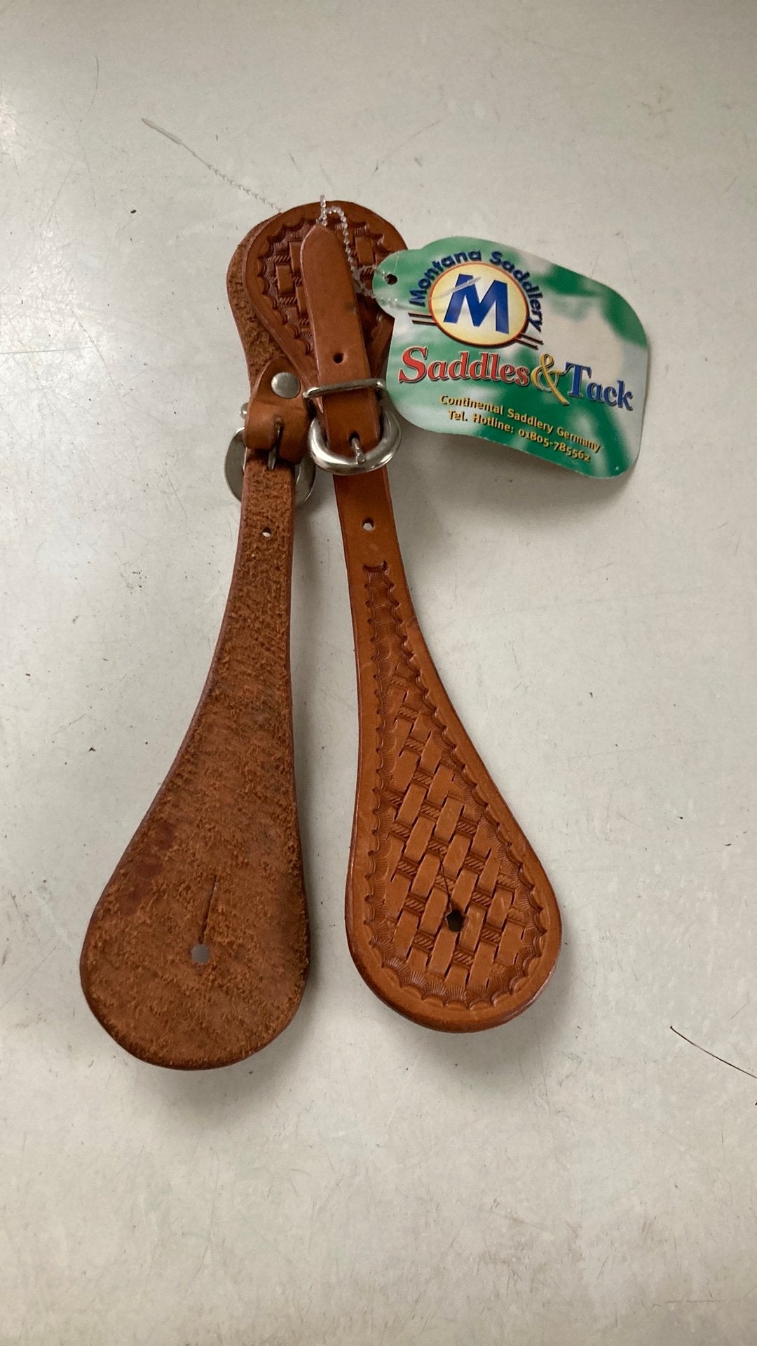 Nieuwe spoorriemen cognac kleur, Ophalen, Zo goed als nieuw, Overige soorten