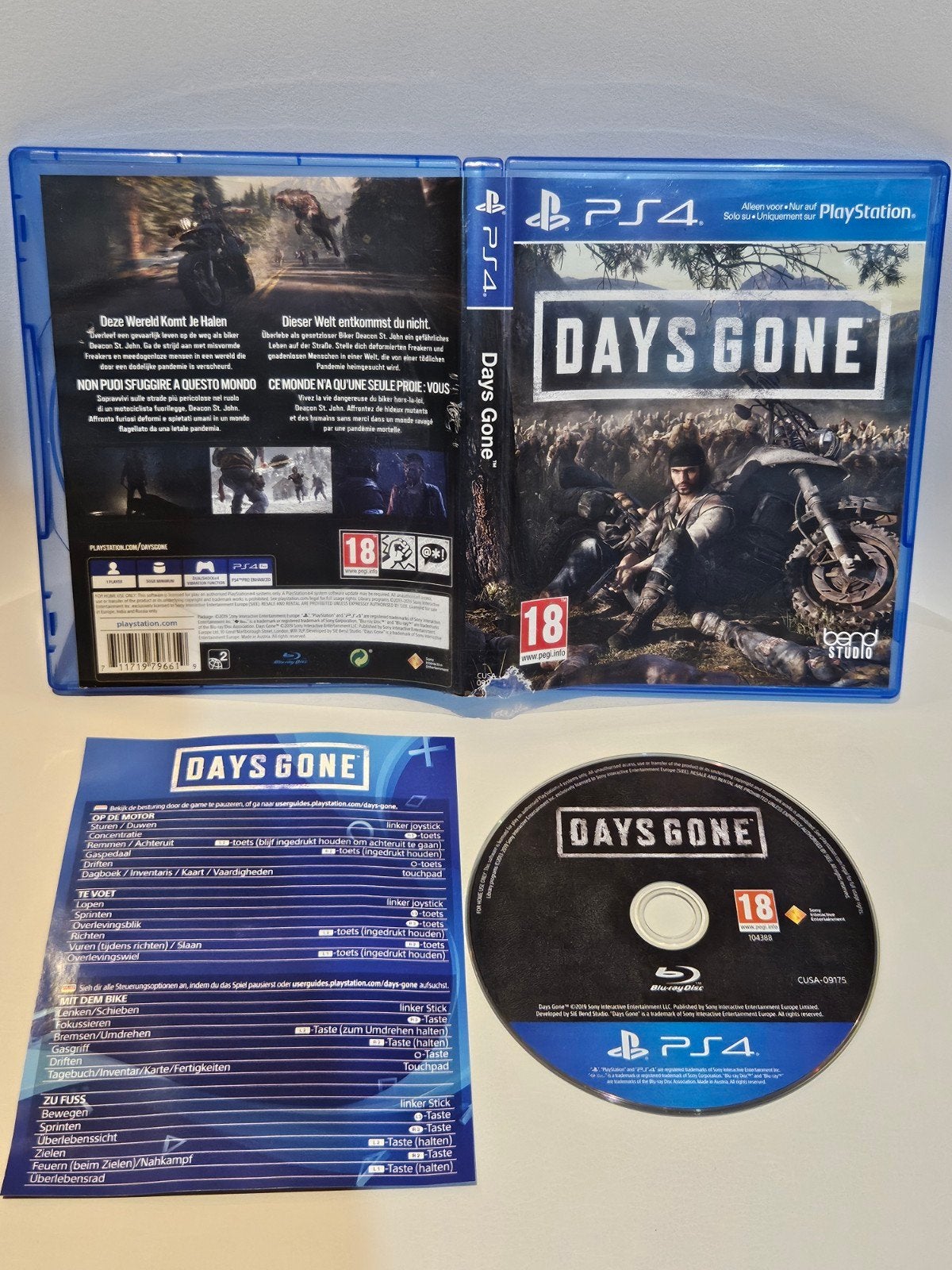 Days Gone PS4, Spelcomputers en Games, Games | Sony PlayStation 4, Avontuur en Actie, Vanaf 18 jaar, 1 speler, Ophalen of Verzenden