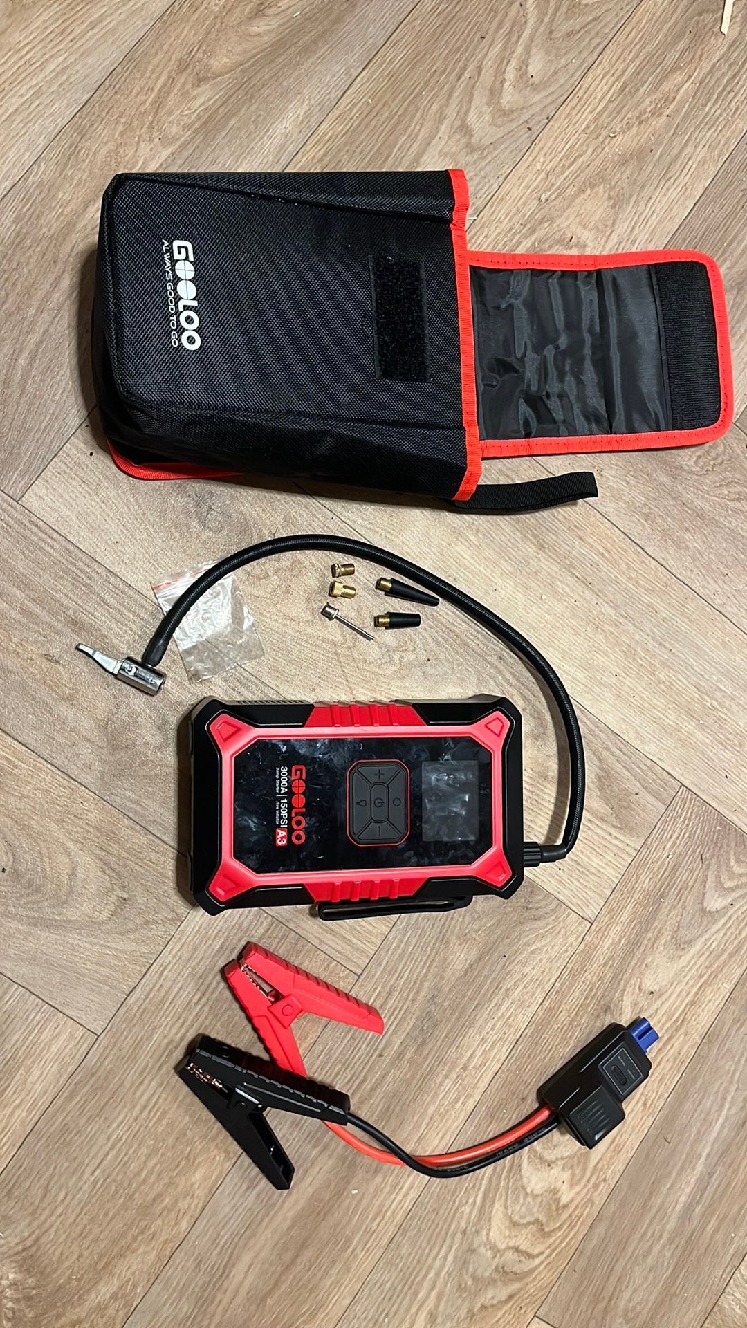 Jumpstarter 3000a 5x gebruikt, Auto diversen, Ophalen of Verzenden, Nieuw