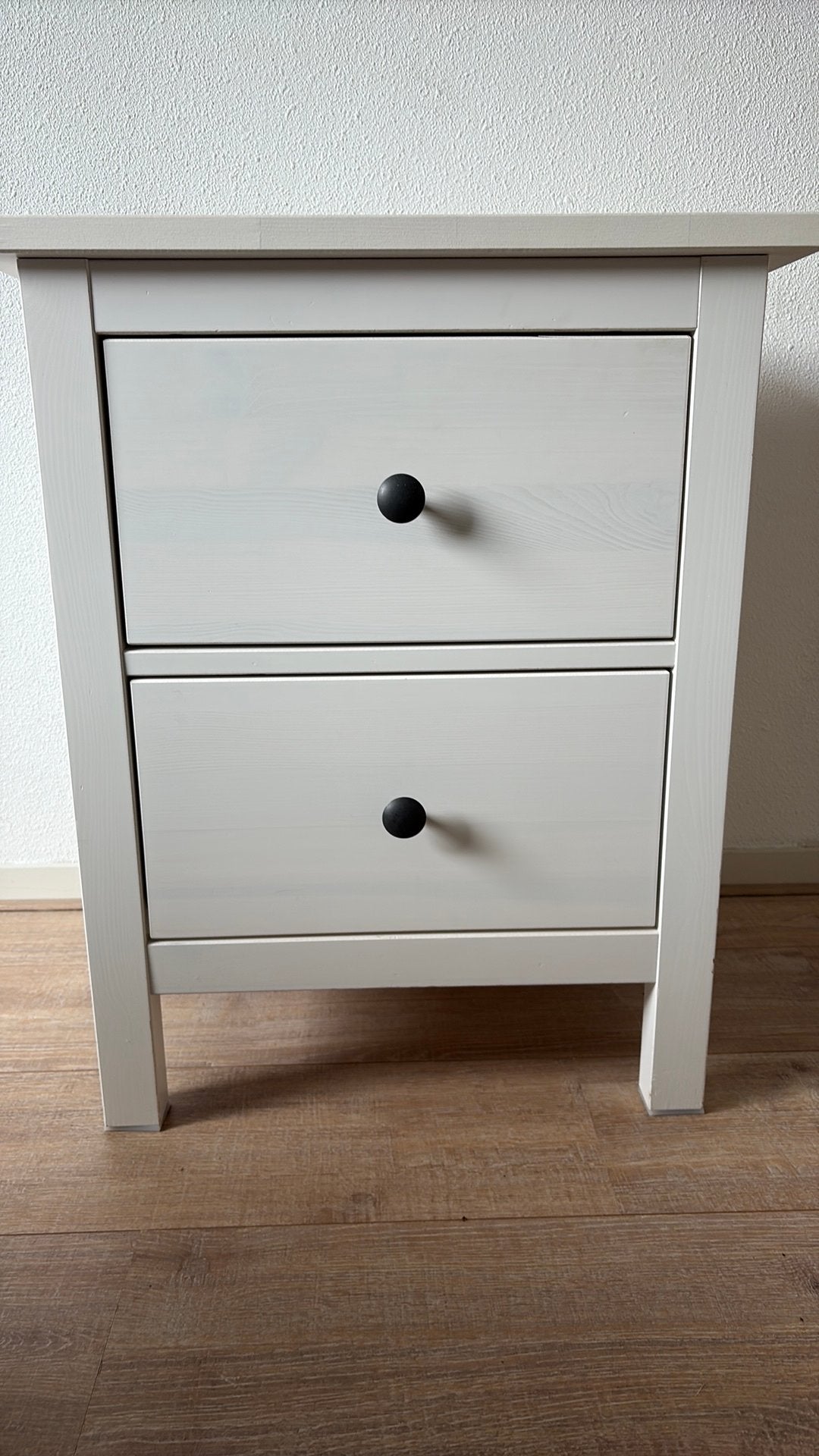 Ikea hemnes ladekast/nachtkastje wit, Ophalen, Gebruikt, Minder dan 45 cm, 55 tot 70 cm