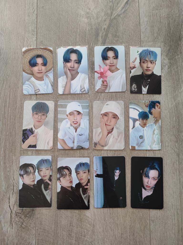 ATEEZ Hongjoong photocards (lees beschrijving), Verzamelen, Muziek, Artiesten en Beroemdheden, Ophalen of Verzenden, Zo goed als nieuw