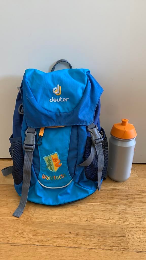 Kinderrugzak voor wandelen - Blauw, Overige merken, Ophalen of Verzenden, Trekking, 30 tot 45 cm