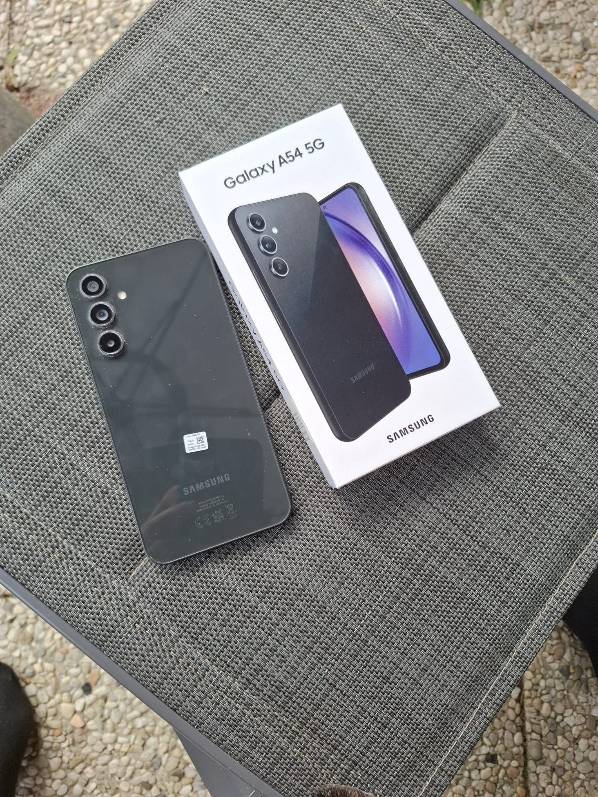 Samsung Galaxy A54 5G Zwart - Nieuwstaat met accessoires, Ophalen, Zwart, Touchscreen, Zo goed als nieuw