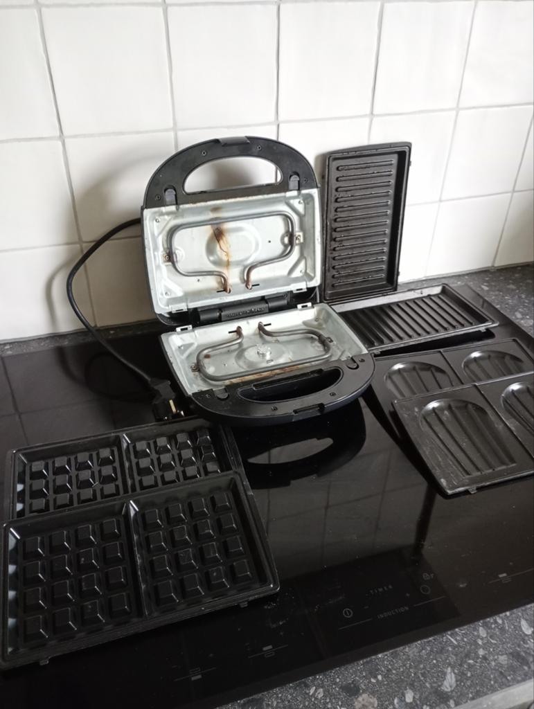Multi in 1 gril, Ophalen of Verzenden, Gebruikt