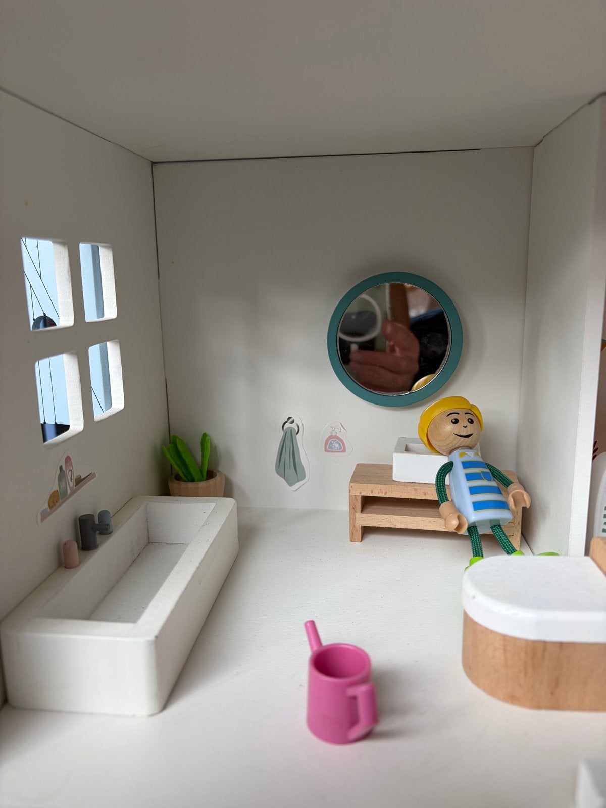 Little Dutch Houten Compact Poppenhuis met Extra Meubels, Ophalen, Gebruikt, Poppenhuis