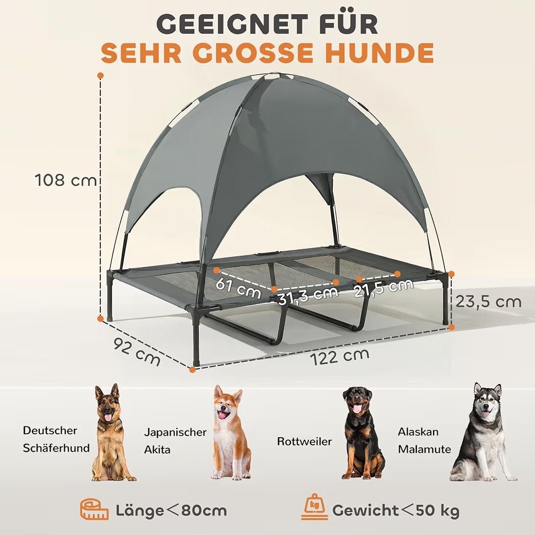honden zonneluifel/ligbed, Dieren en Toebehoren, Ophalen of Verzenden