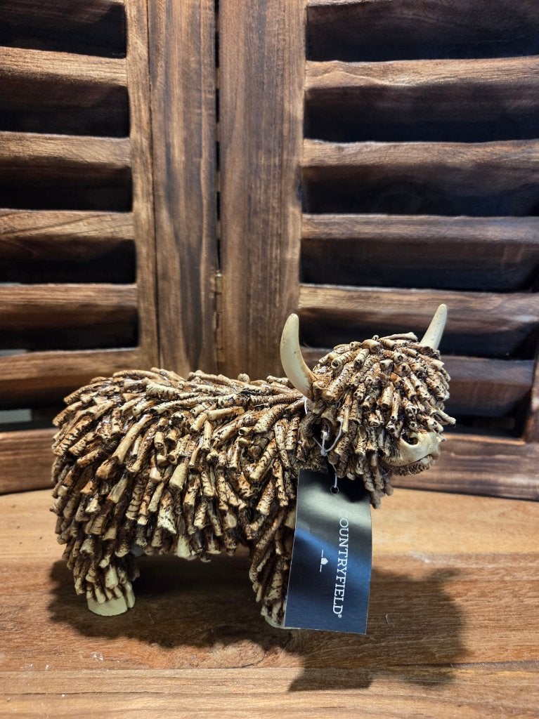 Countryfield Bizon Dorkas - S - bruin - 18x8.5x13cm, Overige materialen, Nieuw, Ophalen of Verzenden, Decostar