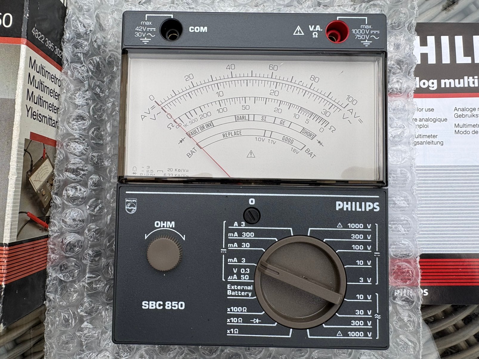 Phillips universeel meter, Ophalen of Verzenden, Nieuw, Multimeter