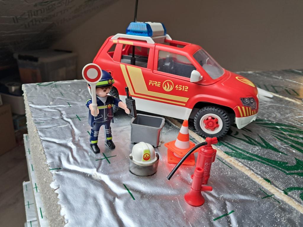 Brandweercommandant met dienstwagen set 5364, Kinderen en Baby's, Speelgoed | Playmobil, Ophalen of Verzenden, Zo goed als nieuw