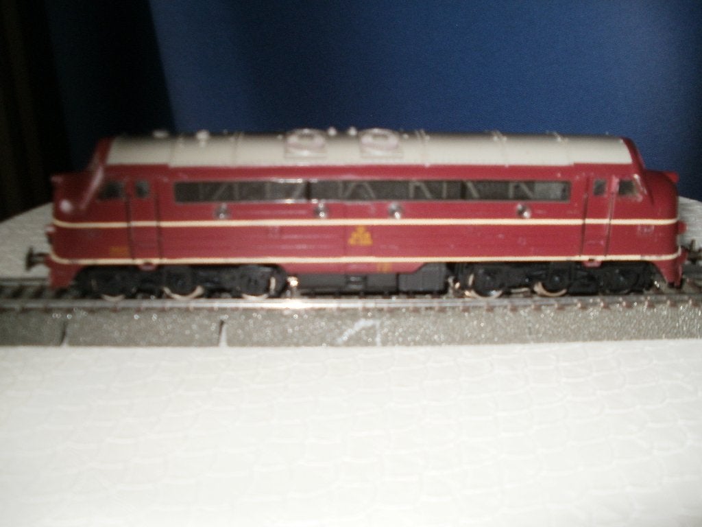 Marklin Ho Diesellokomotief v/d DSB no 3067/1106 uit 1964., Wisselstroom, Locomotief, Ophalen of Verzenden, Zo goed als nieuw